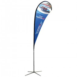 Teardrop Flag 13.5Ft. – Graphic Package