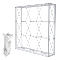 8ft SEG Backlit Popup Trade Show Display 8ft SEG Backlit Popup Trade Show Display