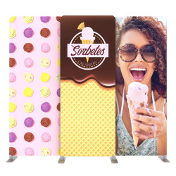10 ft. Kit A EZ Tube Connect Backlit Single-Sided (Graphic Package)