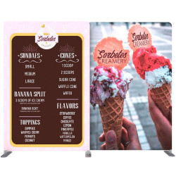 10 ft. Kit B EZ Tube Connect Backlit Single-Sided (Graphic Package)