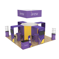 20x20ft Custom Booth 05 20x20ft Custom Booth 05