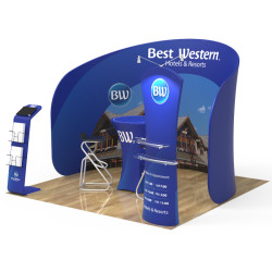 10x10ft Custom Booth 09
