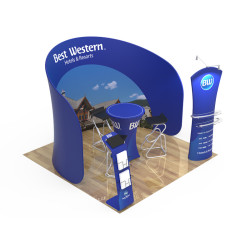 10x10ft Custom Booth 09