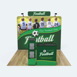 10x10ft Custom Booth 19 10x10ft Custom Booth 19