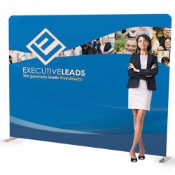 10 ft. EZ Tube Straight Trade Show Display –  Graphic Package