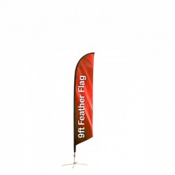 9Ft. Feather Flag – Graphic Package