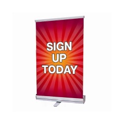 24 x 36 Economy Retractable Banner Stand & Graphic Print