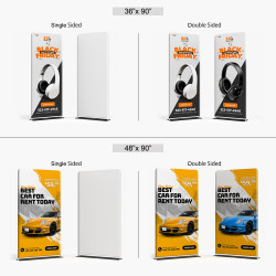 Tension Fabric Stand | PRINT AND STAND PACKAGE
